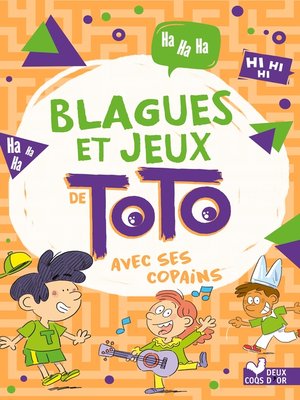 cover image of Blagues et jeux de Toto avec ses copains